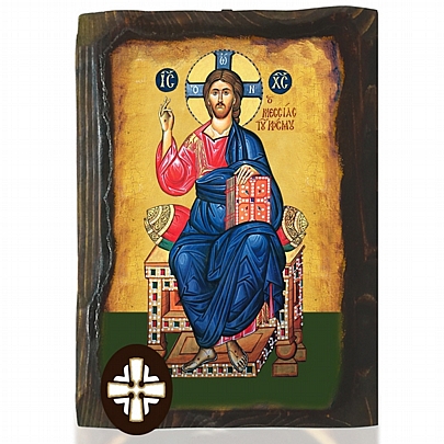 ΕΝ306-21, Jesus Enthroned