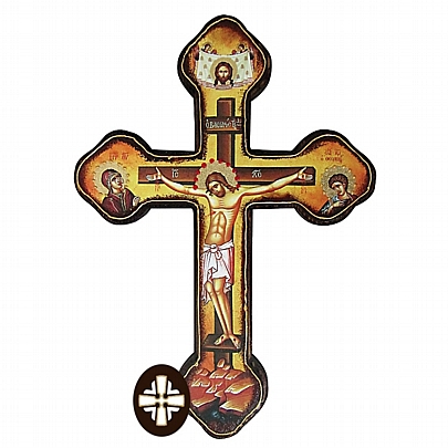 EΝ316, Cross wooden aged | Mount Athos