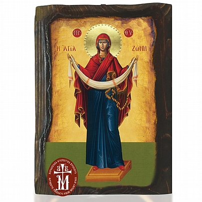 E306-28, Virgin Mary Holy Belt | Mount Athos