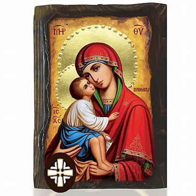 E306-37, Virgin Mary Glykofilousa