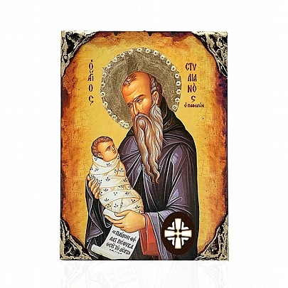 E137-6, Saint Stylianos Lithography Mount Athos