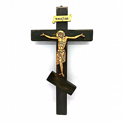 E.1315, Cross wooden aged | Mount Athos	