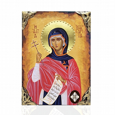 EL478-69, Saint Margarita LITHOGRAPHY Mount Athos