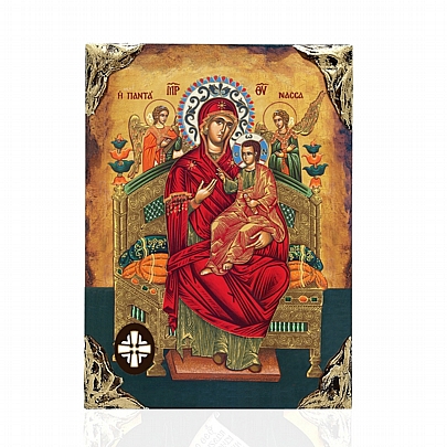 EL478-94, Theotokos Pantanassa LITHOGRAPHY Mount Athos