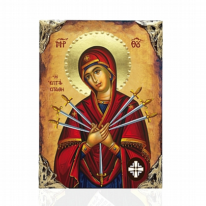 EL478-101, Virgin Mary of the Seven Swords
Lithograph