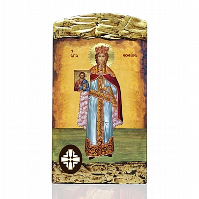 E.67, Saint Theodora the Queen LITHOGRAPHY Mount Athos