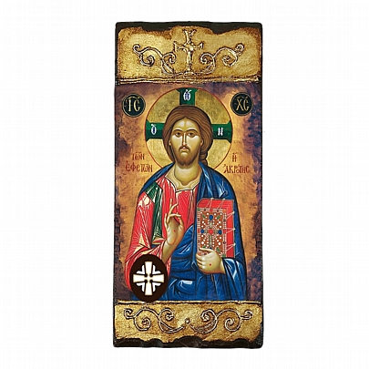 E256, ESUS ​​CHRIST OF THE YEARS OR THE EXTREME | LITHOGRAPHY | Mount Athos