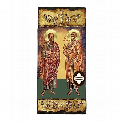 E267, SAINT PETER AND PAUL LITHOGRAPHY Mount Athos