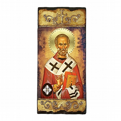 E312, Saint Nicholas | Lithography Mount Athos



