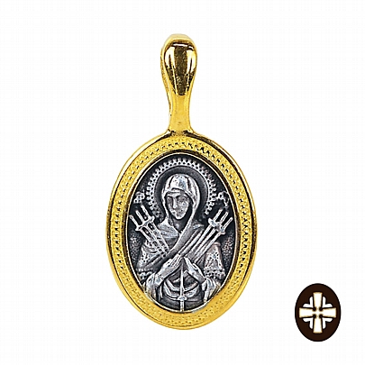 E.2400, Virgin Mary of Sorrows Pendant