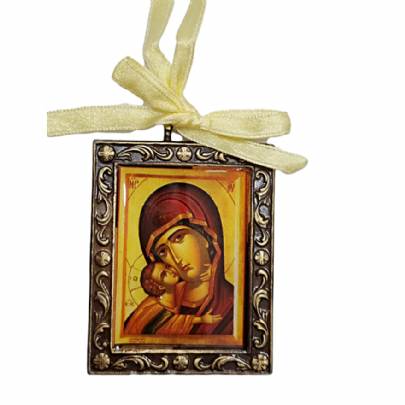 E.2533, HANGING ICON WITH THE VIRGIN