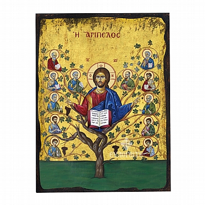 Ε.2721, THE VINE silkscreen Mount Athos		