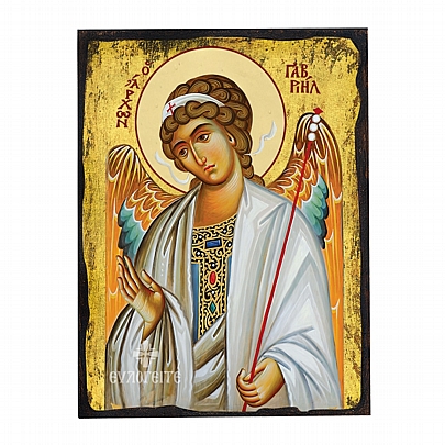 Ε.2732, THE ARCHANGEL GABRIEL silkscreen Mount Athos		