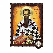 ΕΚ135-144 | Saint Basil the Great Lithography Mount Athos	
 : 1