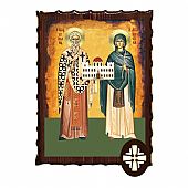 ΕΚ135-183 | SAINT KYPRIANOS AND JUSTINA Mount Athos : 1