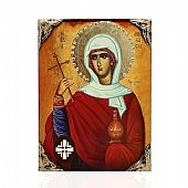 E137-12 | Saint Anastasia the Pharmacolytria LITHOGRAPHY Mount Athos
 : 1