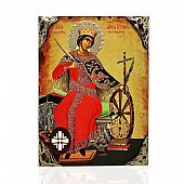 E137-13 | SAINT AIKATERINI LITHOGRAPHY Mount Athos : 1