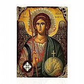 E137-33 | Archangel Michael LITHOGRAPHY Mount Athos	 : 1