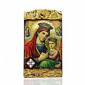 E1527-1 | Virgin Mary OF THE ANGELS | LITHOGRAPHY | Mount Athos : 1