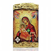 E1527-2 | Virgin Mary Sweetness of Angels | LITHOGRAPHY Mount Athos : 1