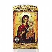 E1527-5 | Virgin Mary Odigitria | LITHOGRAPHY Mount Athos : 1