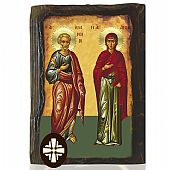 E306-127 | SAINT JOACHIM AND ANNA Mount Athos : 1