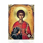 EL478 | Saint Tryphon | LITHOGRAPHY Mount Athos : 1