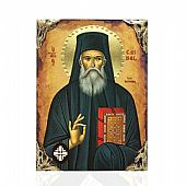 EL478-9 | SAINT SAVVAS IN KALYMNOS | LITHOGRAPHY Mount Athos : 1