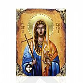 EL478-37 | Saint Harikleia LITHOGRAPHY Mount Athos : 1