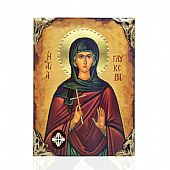 EL478-49 | Saint Glykeria LITHOGRAPHY Mount Athos
 : 1