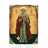 EL478-59 | Saint Lydia LITHOGRAPHY Mount Athos
 : 1