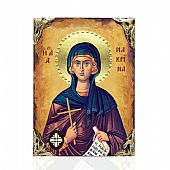 EL478-66 | Saint Makrina LITHOGRAPHY Mount Athos : 1