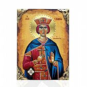 EL478-75 | Saint Irene the Great Martyr LITHOGRAPHY Mount Athos : 1