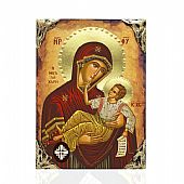 EL478-97 | Virgin Mary of Great Grace | LITHOGRAPHY Mount Athos : 1