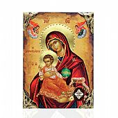 EL478-98 | Virgin Mary Sweetness of Angels | LITHOGRAPHY Mount Athos : 1