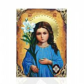 EL478-99 | Virgin Mary LITHOGRAPHY Mount Athos : 1