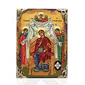 EL478-102 | Virgin Mary Pregnant | LITHOGRAPHY Mount Athos : 1