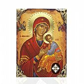 E478-104 | Virgin Mary of Passion | LITHOGRAPHY Mount Athos : 1