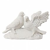 E.1853 | POLYESTER PIGEON IN STONE : 1