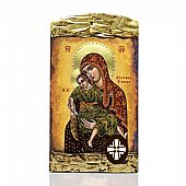 E.61 | Theotokos  OF THE KYKKOS | LITHOGRAPHY | Mount Athos : 1