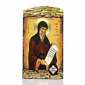 E.101 | Saint Gerasimus of Kefalonia | Lithography Mount Athos : 1