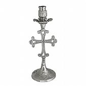 E.2118 | Nickel-Plated Candlestick
 : 1