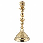 E.2126 | Brass Candlestick : 1