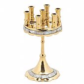 E.2133 | Brass Candlestick : 1