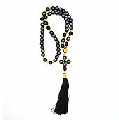 E.2150 | Prayer Rope Agate | 50 beads | Mount Athos : 1