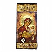 E3460 | Virgin Mary of Great Grace | LITHOGRAPHY Mount Athos : 1