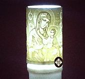 E.2269 | ELECTRIC CANDLE WITH THE VIRGIN MERCY 90 DAYS : 1