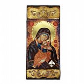 EV243 | Theotokos of Consolation LITHOGRAPHY Mount Athos : 1