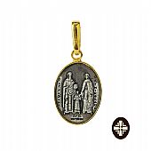 E.2402 | Silver Pendants Saints Raphael Nicholas and Peace
 : 1