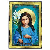 E.2616 | Virgin Mary LITHOGRAPHY Mount Athos : 1